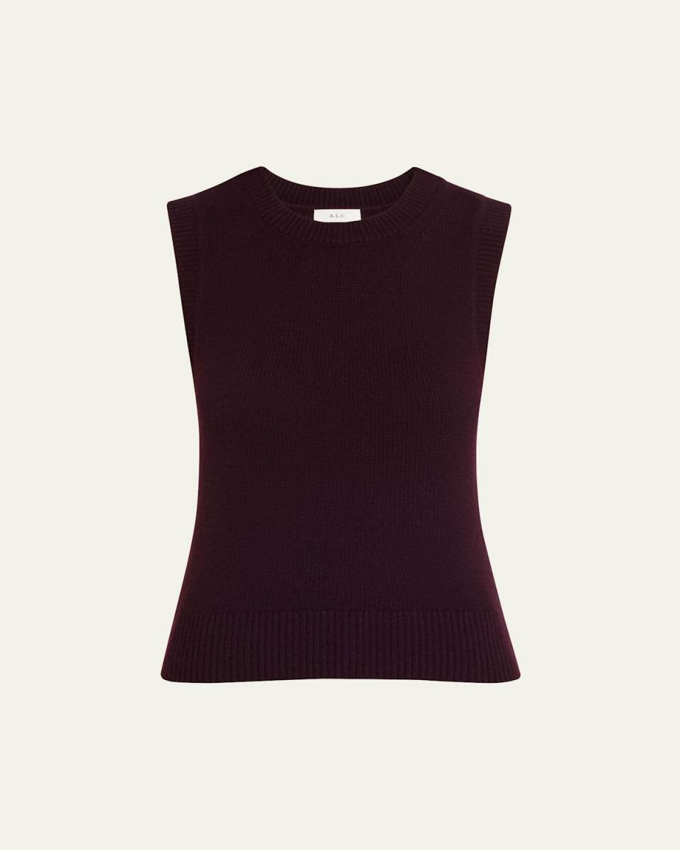 Ian Cashmere Sleeveless Sweat